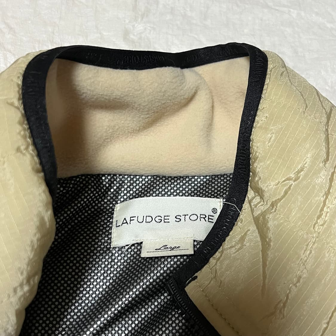 라퍼지스토어 퀄팅 반집업 L 상품이미지2