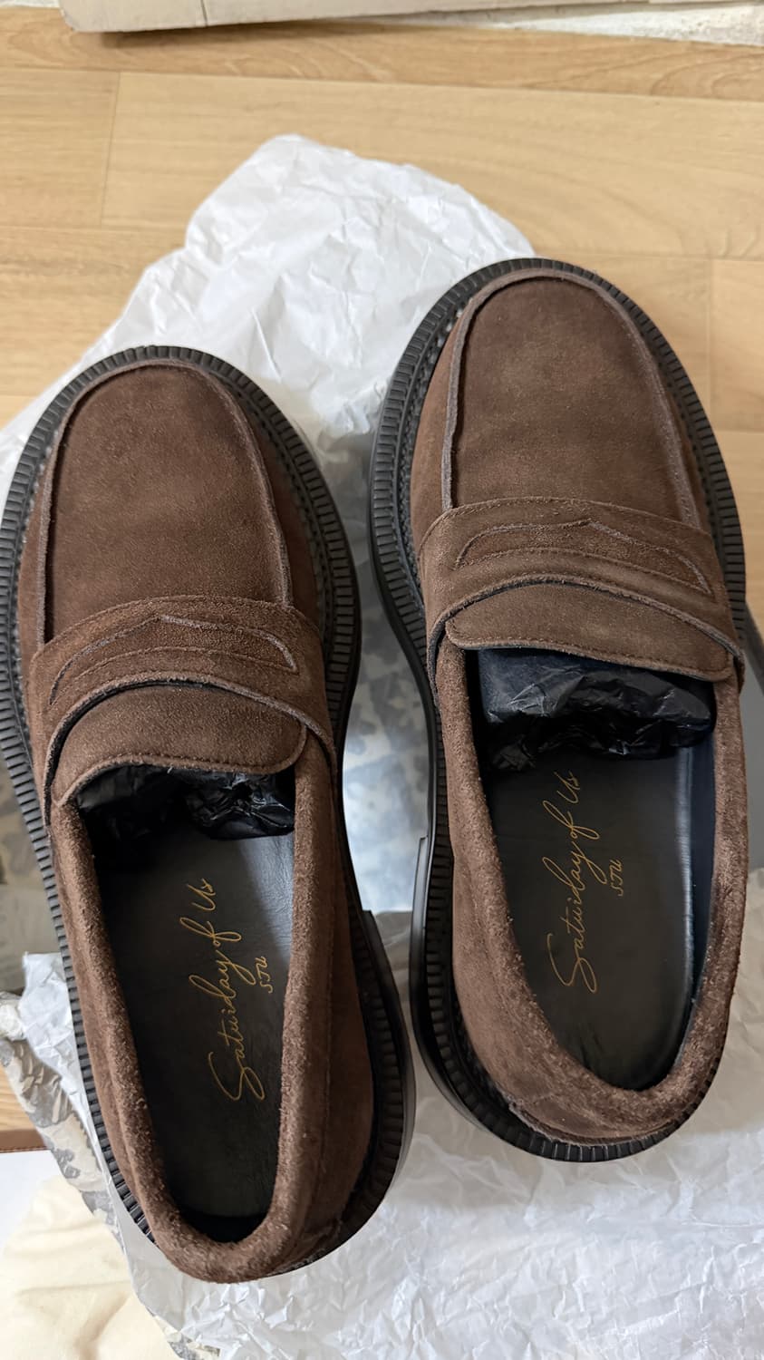 STU Office 스웨이드 로퍼 42 팝니다 상품이미지1