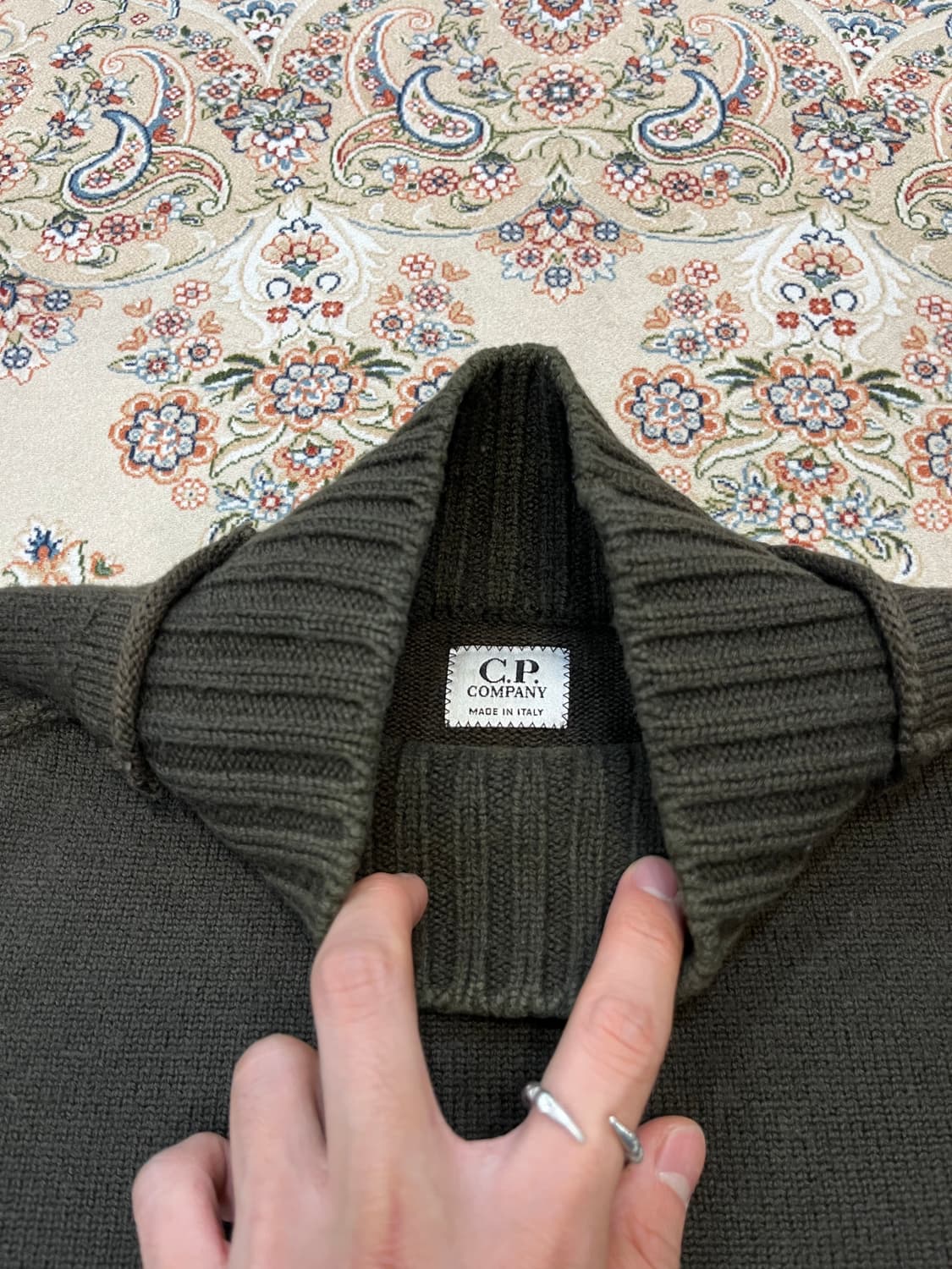 CP컴퍼니 04aw 인사이드아웃 모크넥 니트 상품이미지7