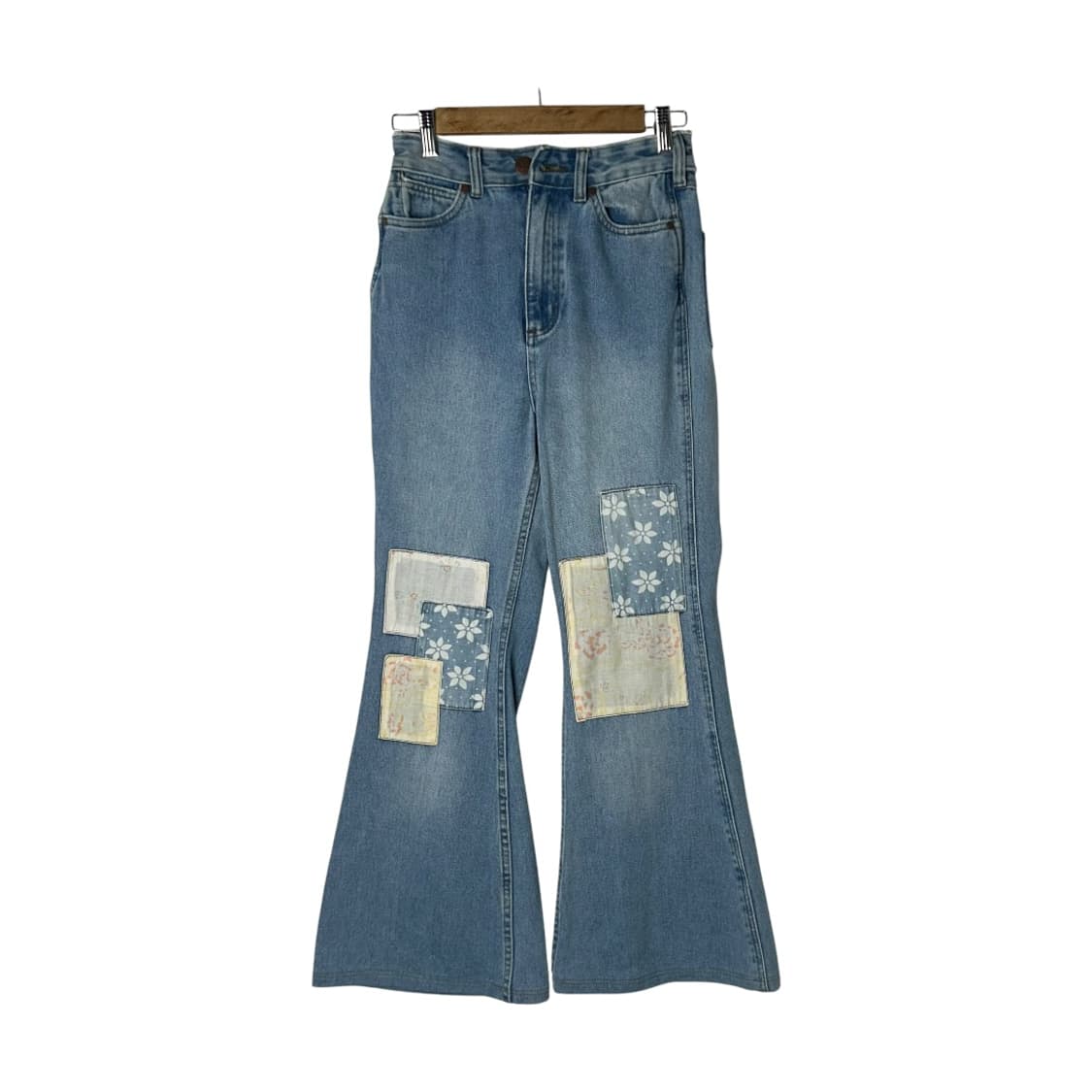 [Wrangler X Billabong] 랭글러 패치워크 부츠컷 데님팬츠 상품이미지1