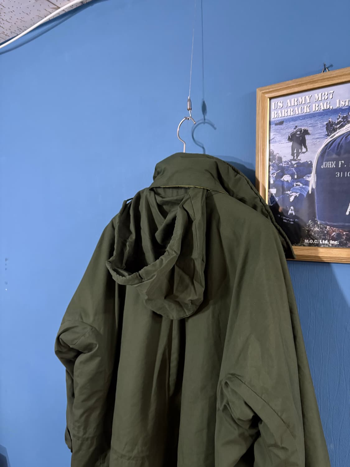 90’s SWEDISH ARMY M-90 PARKA !!  상품이미지10