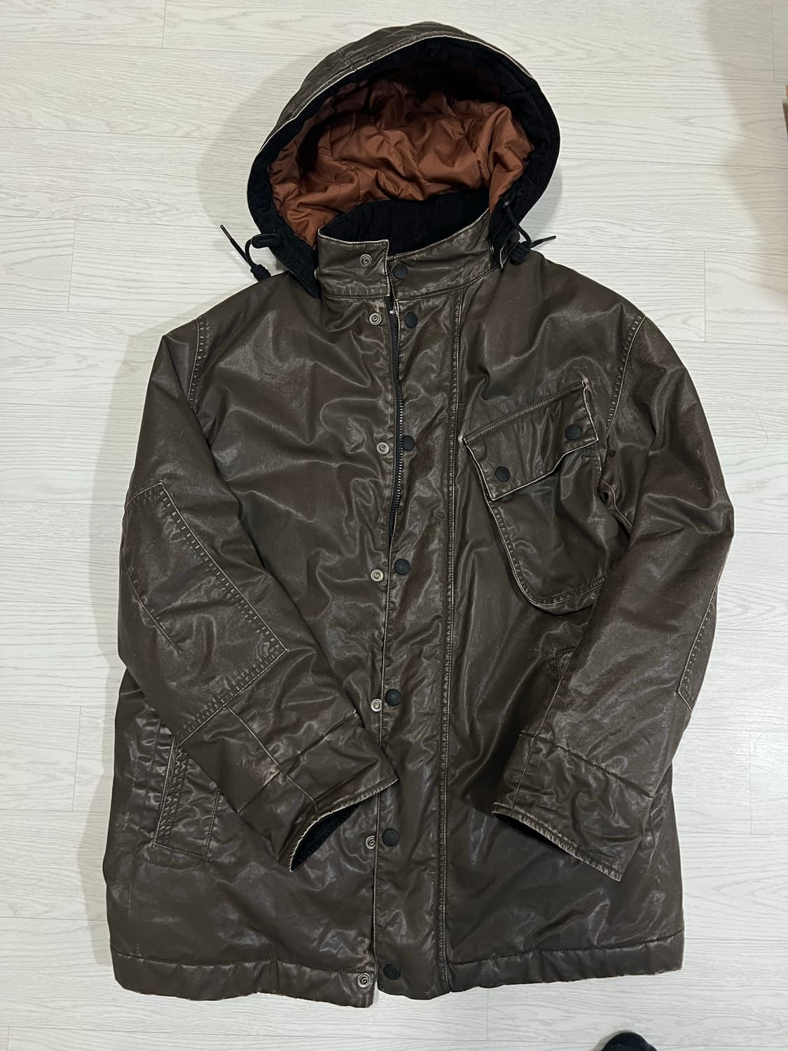 Series 가먼트다잉 왁스 코팅 자켓 상품이미지1