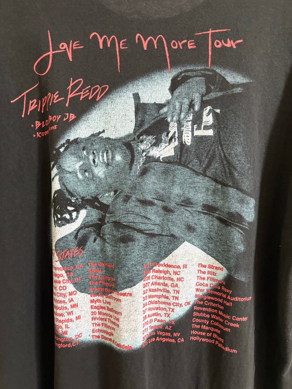 Trippie Redd 투어 티셔츠 상품이미지5