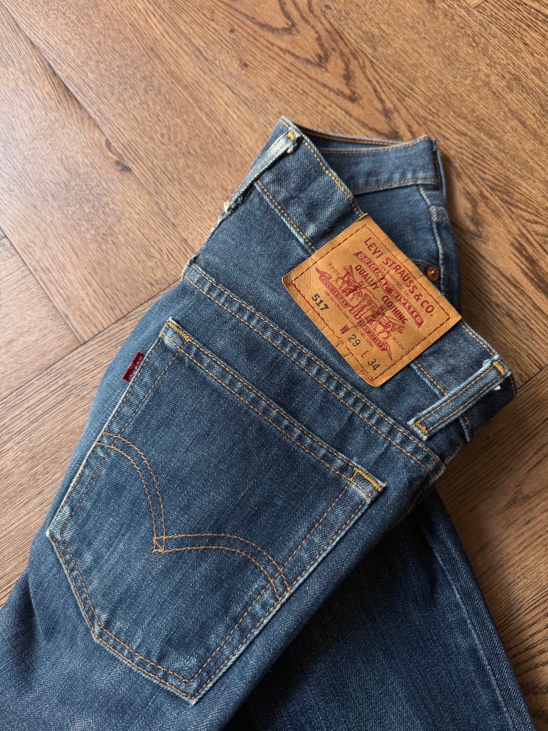 [29]리바이스 재팬 517 빈티지 워싱 플레어진 F39 상품이미지5