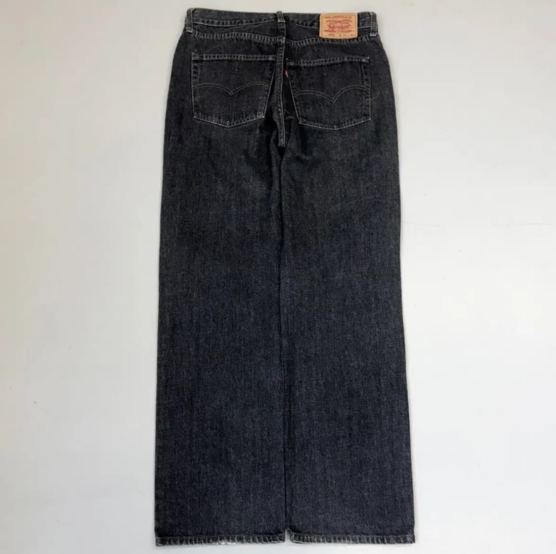 리바이스 533 와이드 흑청 33사이즈(허리41cm) 상품이미지2