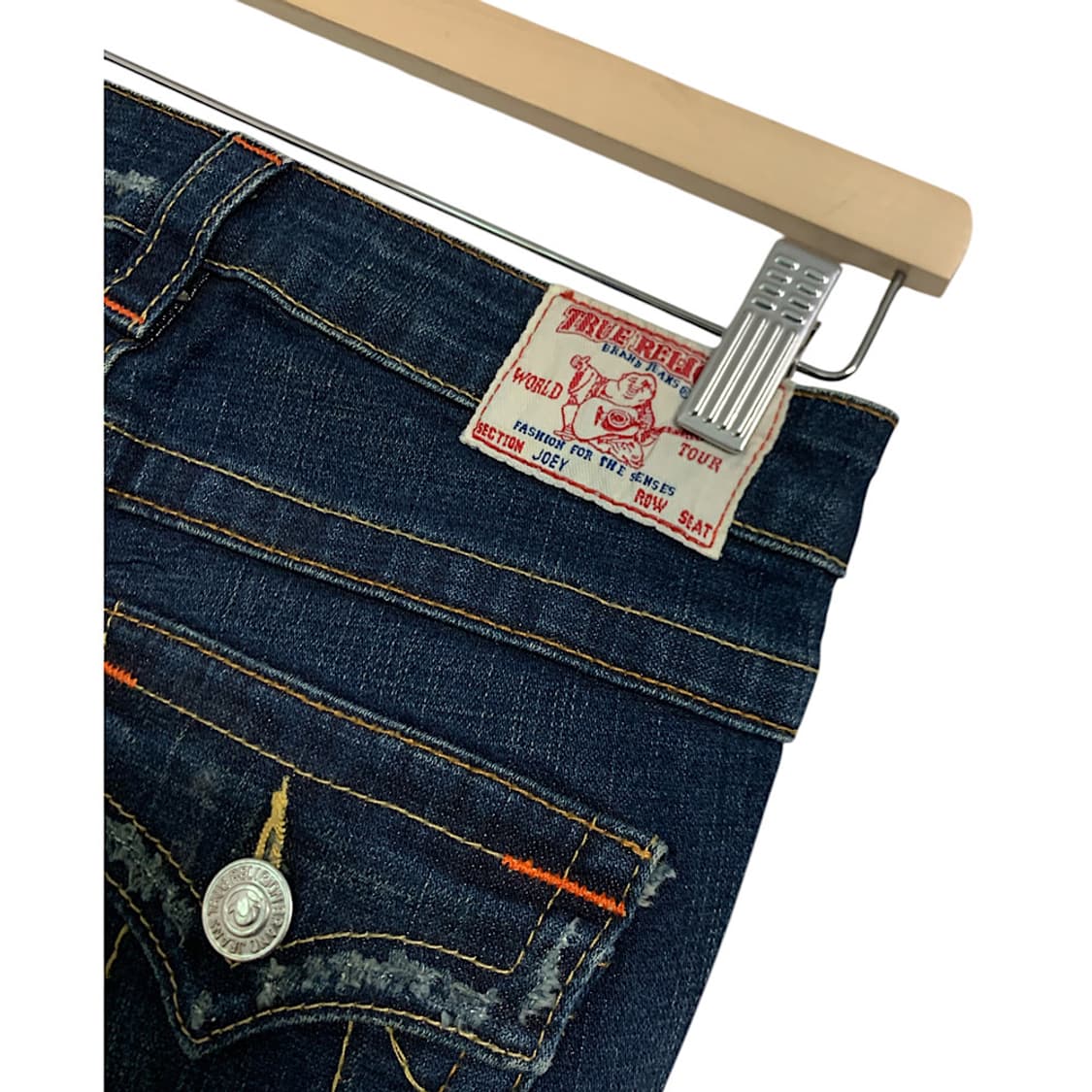 트루릴리전 여성 부츠컷 데님 팬츠 25 상품이미지5