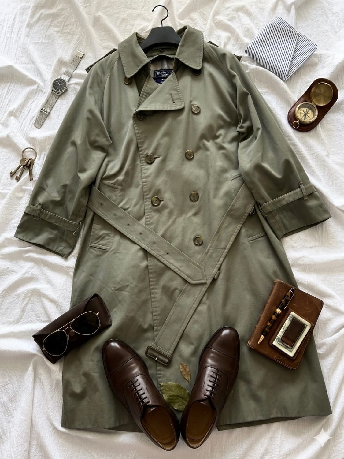 버버리(Burberrys) 남성 빈티지 트렌치코트 상품이미지1