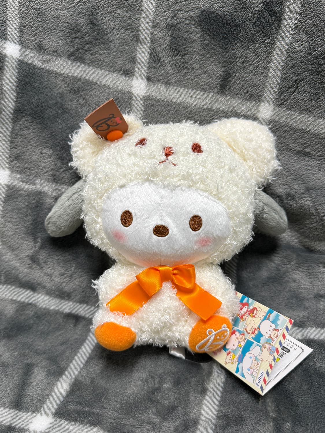 산리오 포차코 본보야지 콜라보 인형 상품이미지1