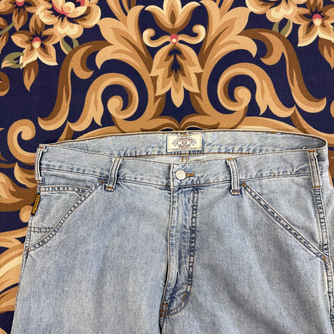 (36)90s 아르마니 진스  Armani jeans 카펜터 데님팬 상품이미지4