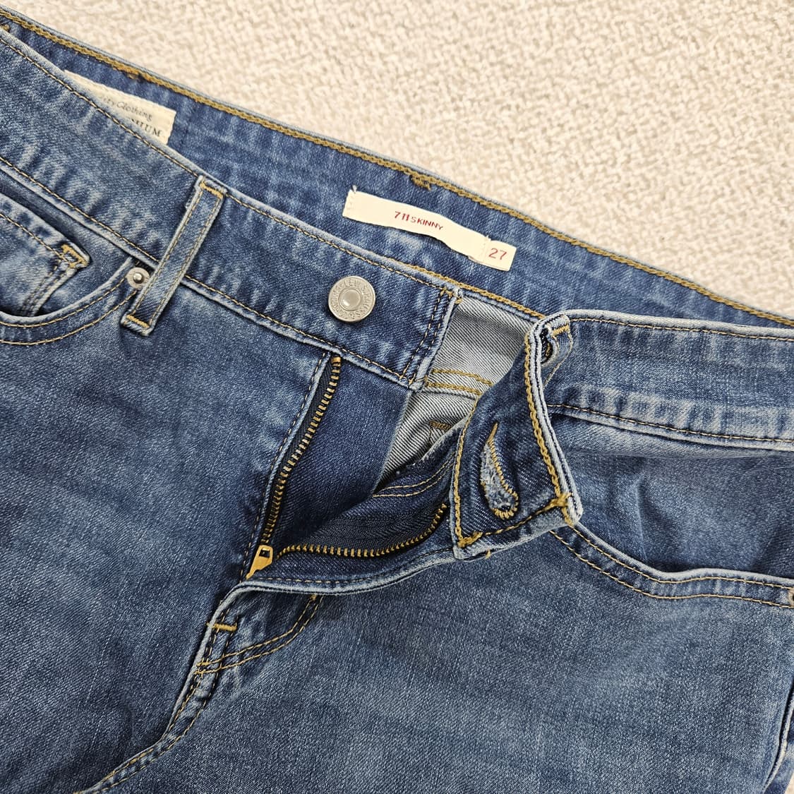 [27] 리바이스 프리미엄 스키니 데님 청바지 팬츠 1204JM1 상품이미지2