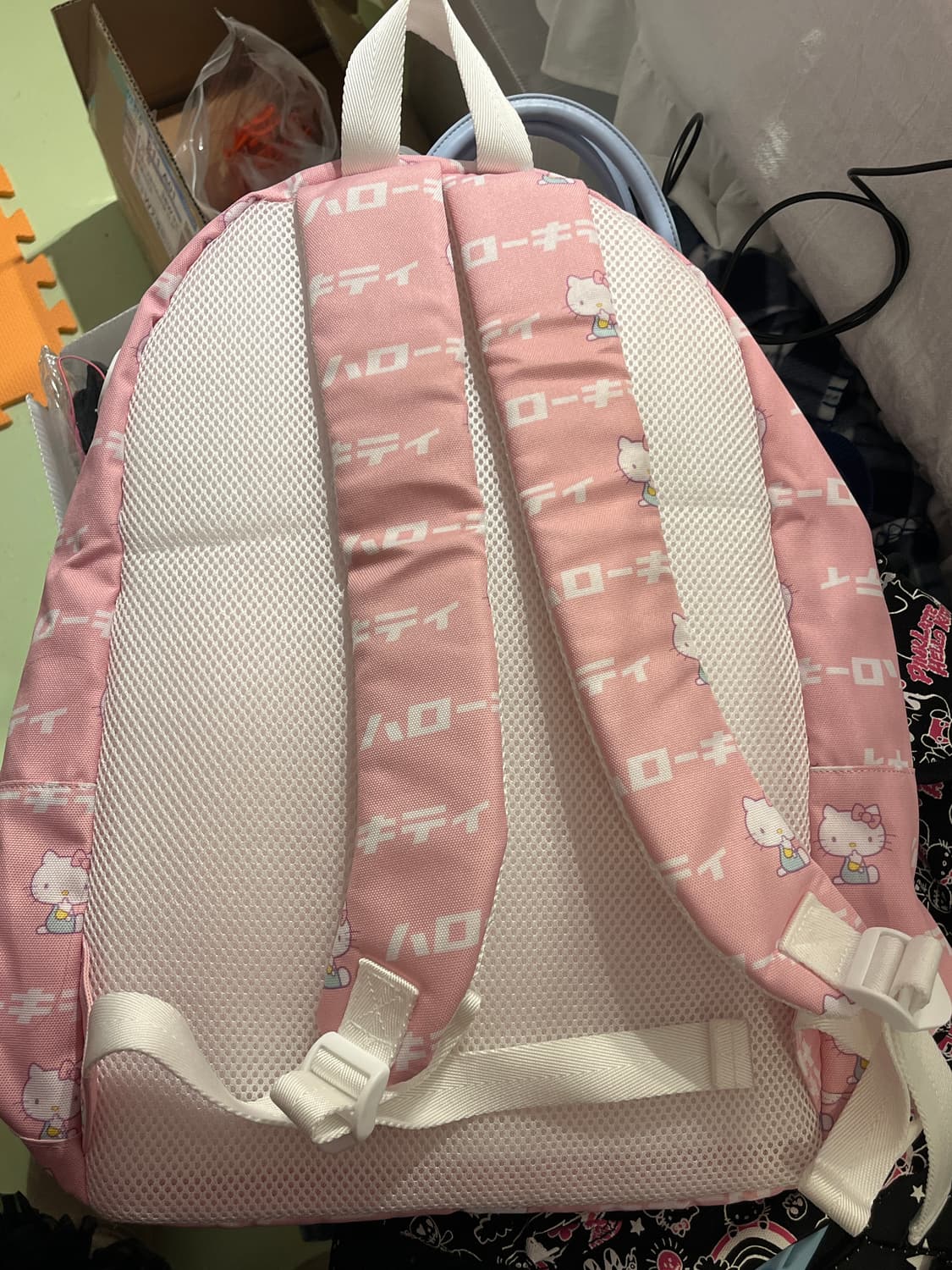 2017 헬로키티 레터링 백팩 🍓 상품이미지7