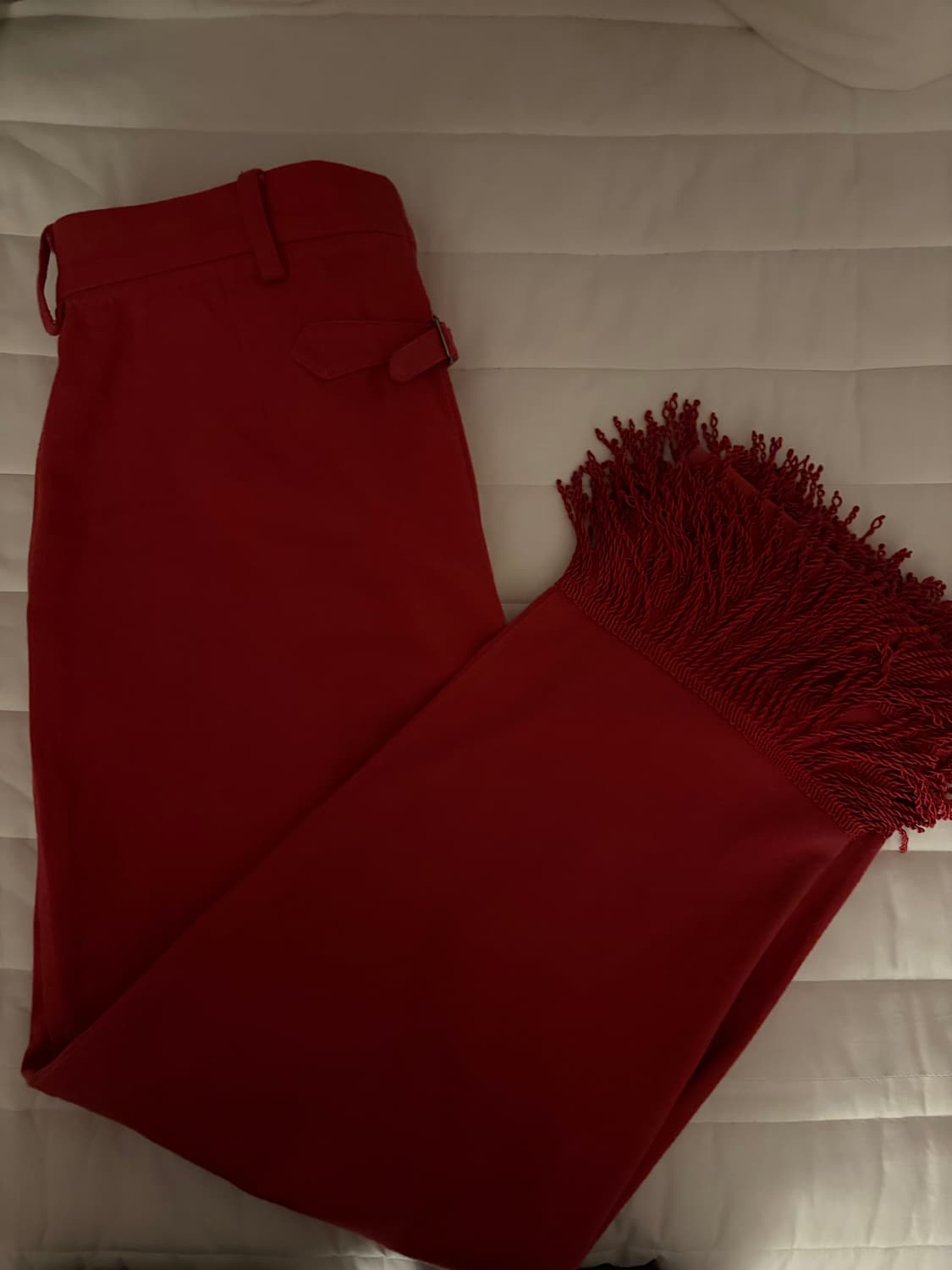 Bode Pink Bullion Fringe Trouser 상품이미지2