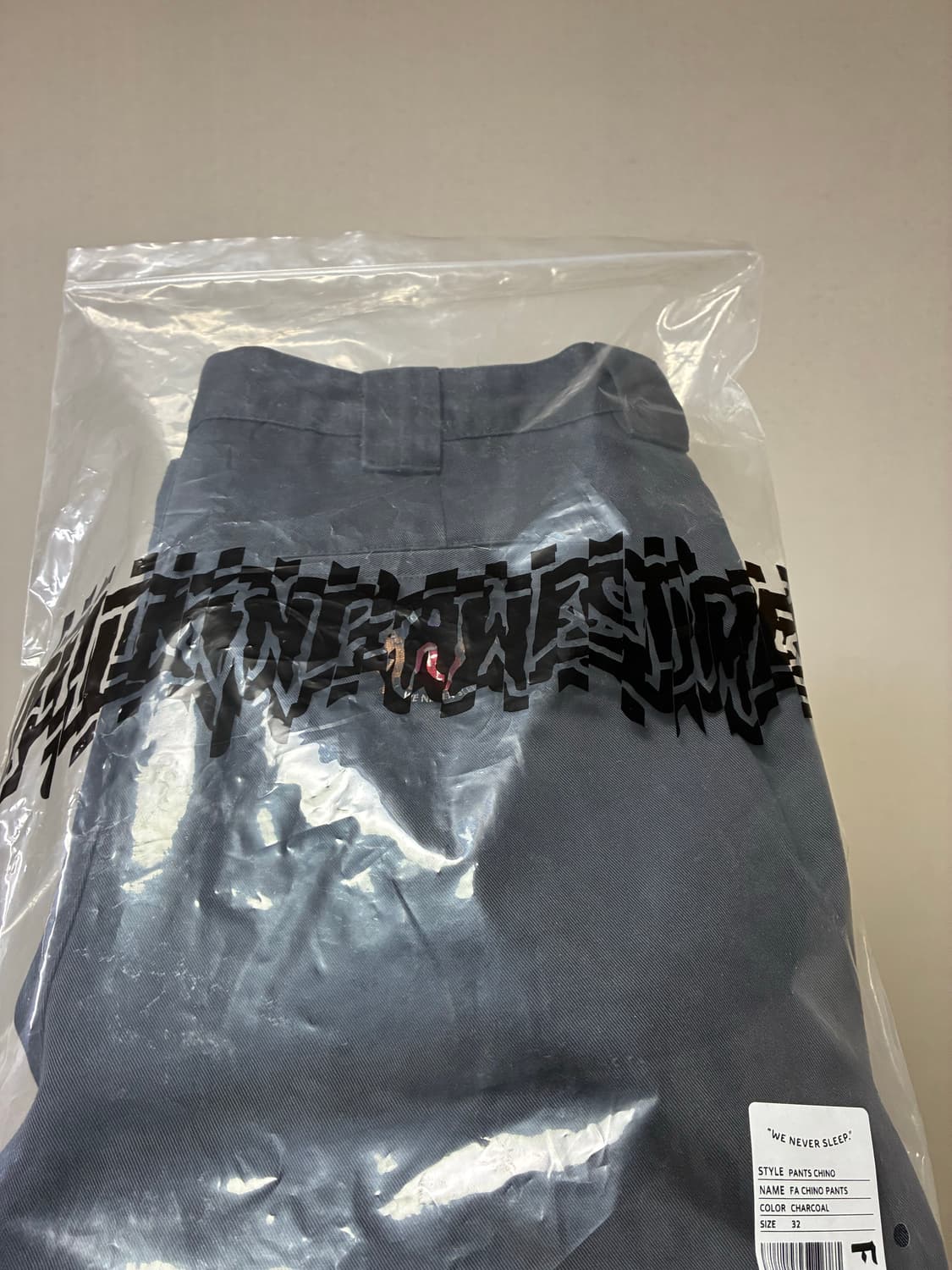 [32]퍼킹어썸 FA 치노팬츠 차콜그레이 상품이미지3