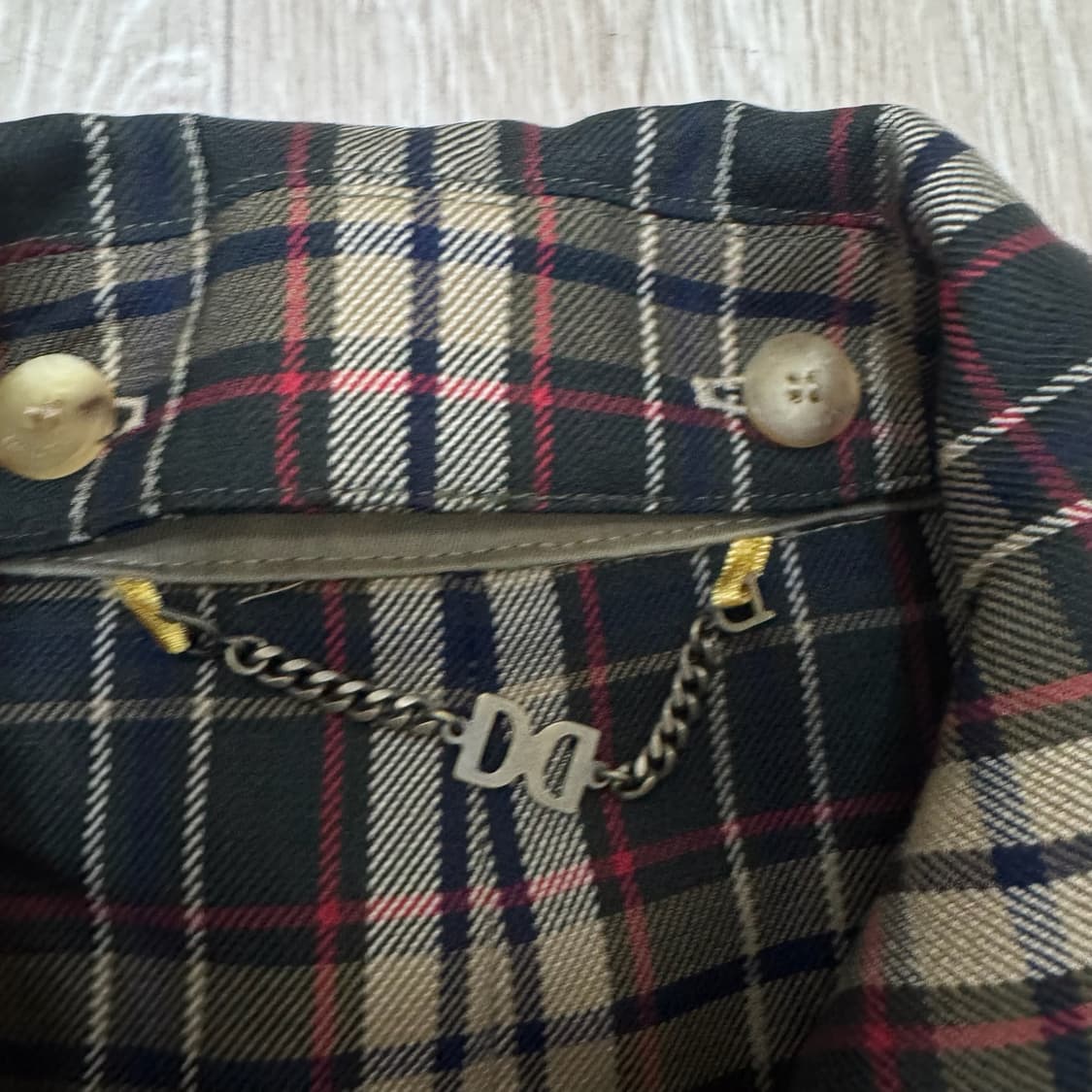 닥스 여성 클래식 체크 안감 트렌치코트 55-66  상품이미지4