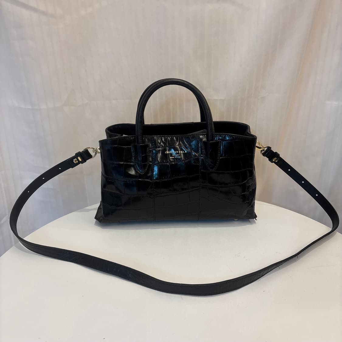 정품 크리스찬 빌라 투웨이 토트백     상품이미지1