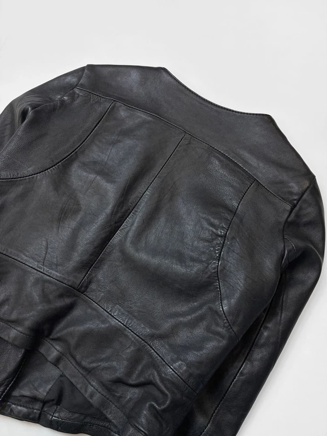 90's Vintage Leater Balero 양가죽 자켓 PN5538 상품이미지5