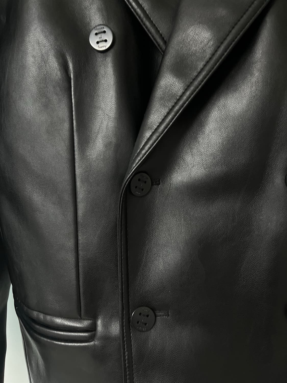 하우스오브써니 레더 자켓 XS 상품이미지3