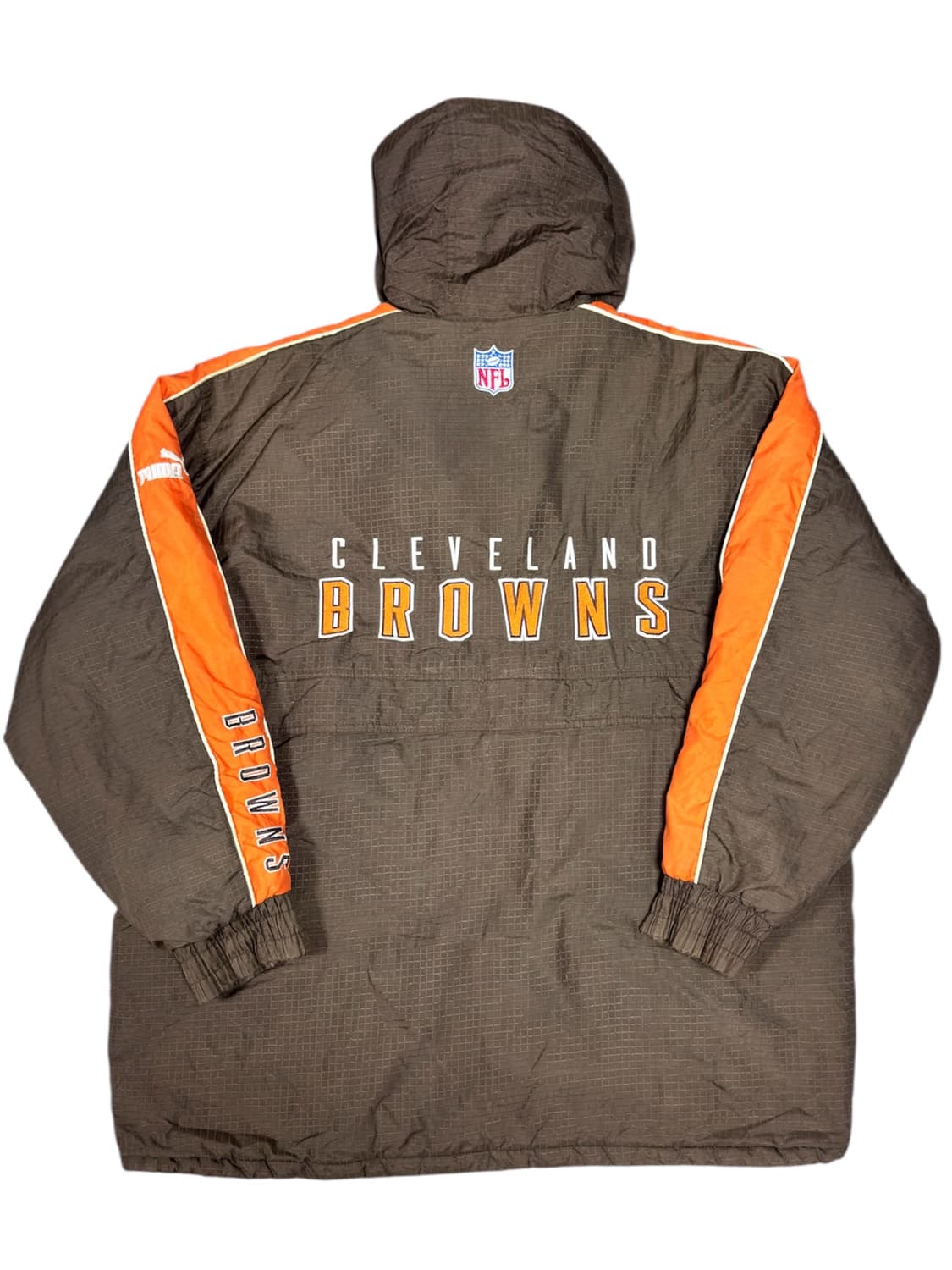 바배) 푸마 클리블랜드 브라운스 NFL 풋볼 패딩 자켓 상품이미지1