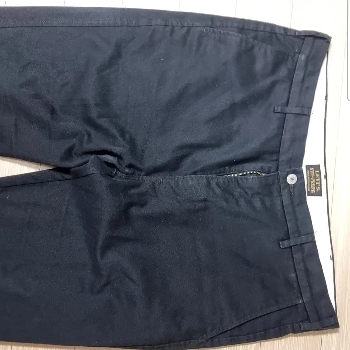 리바이스 프리미엄 검정색 면바지(36) 상품이미지2