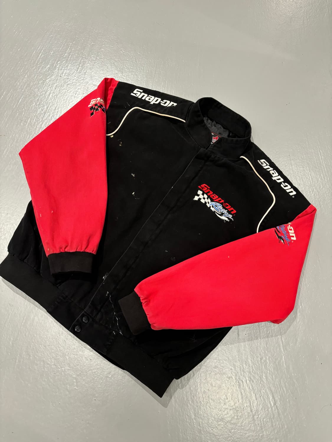 Snap on 레이싱 자켓 (페인팅) 상품이미지6