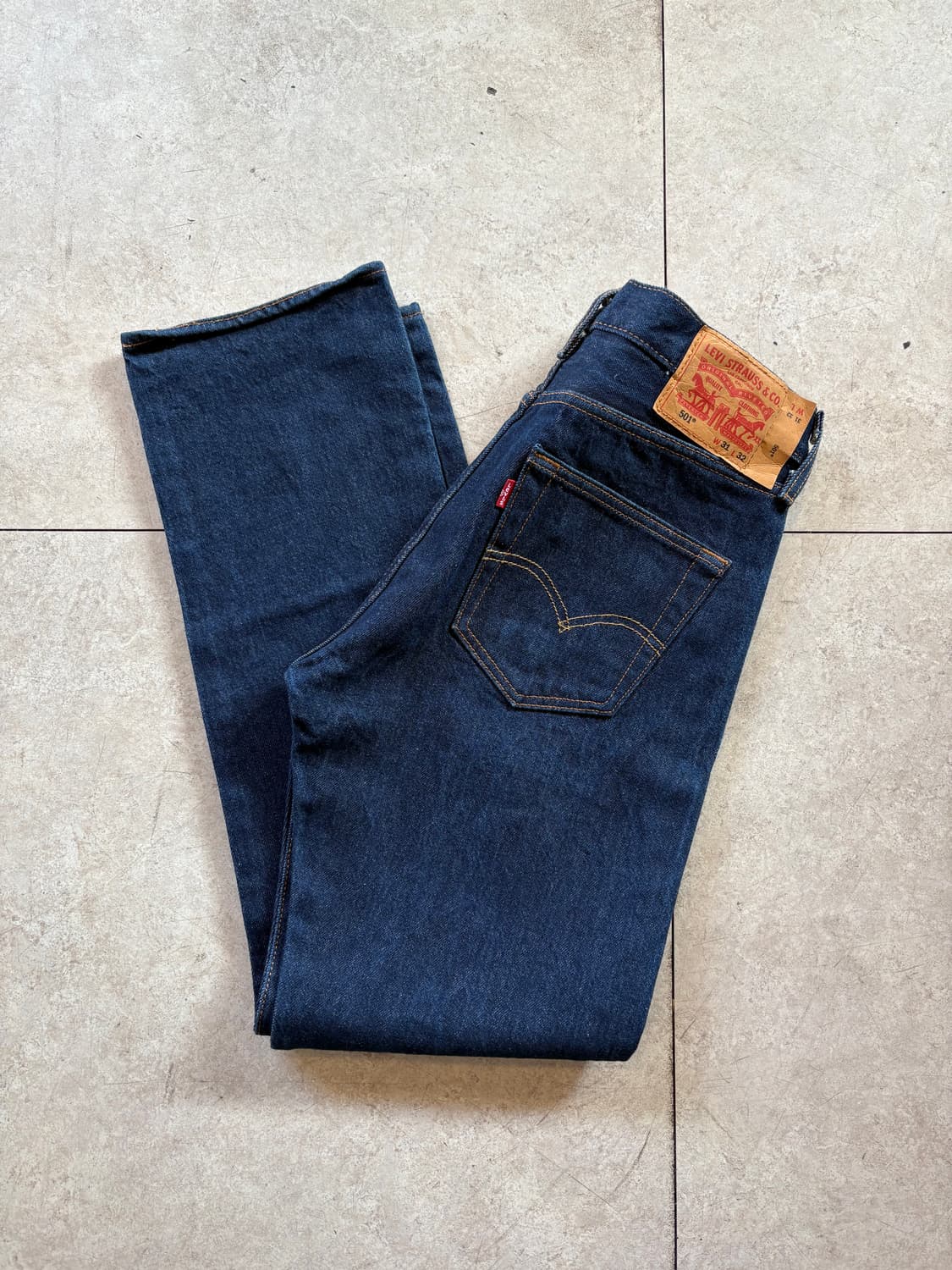 Levis 리바이스 501 진청 데님 팬츠 31X32 상품이미지1
