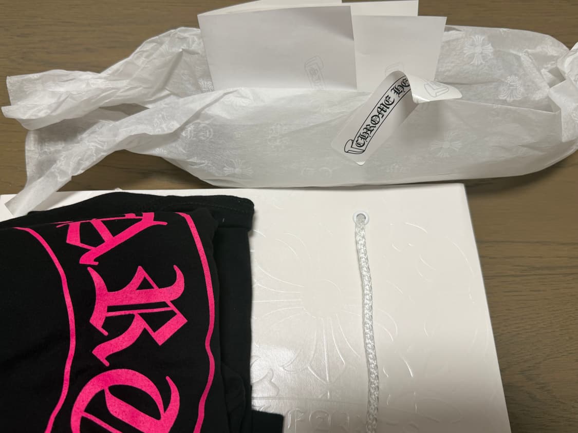 크롬하츠 홀스슈 롱슬리브 핑크 XL 상품이미지3