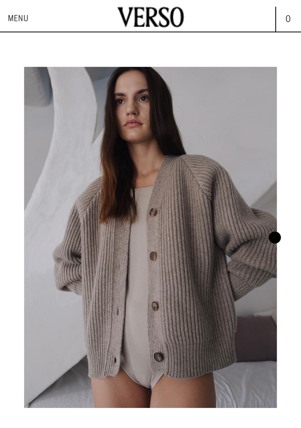 Verso 울100 가디건 상품이미지1