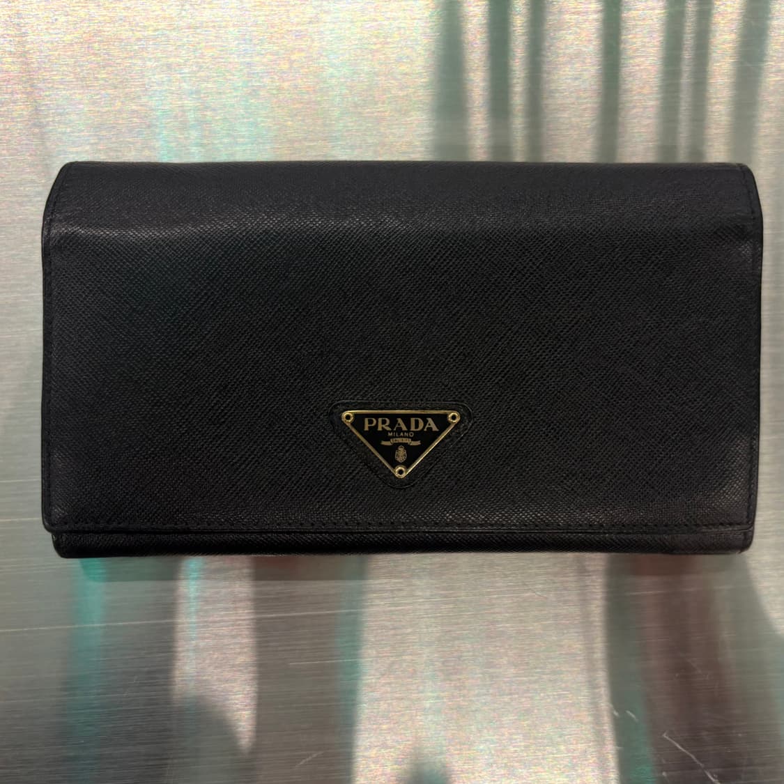 프라다 레더 장지갑 상품이미지2