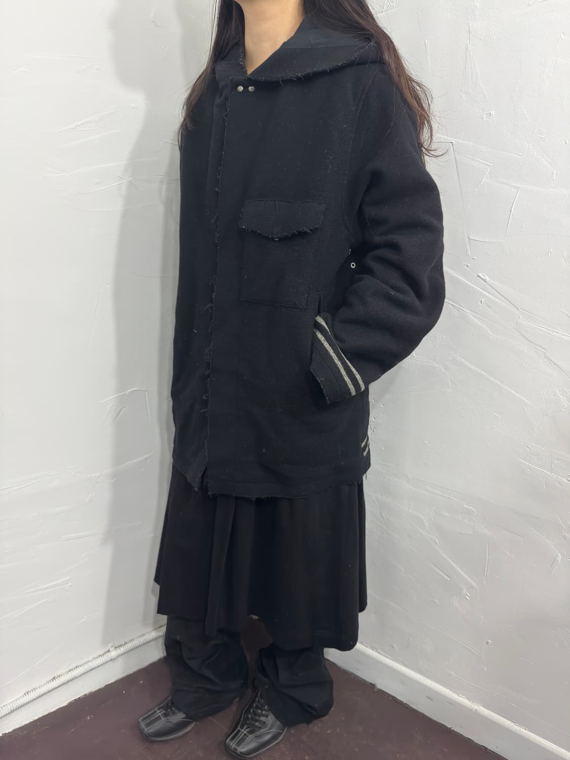 unlimited ability hood wool jacket 상품이미지6