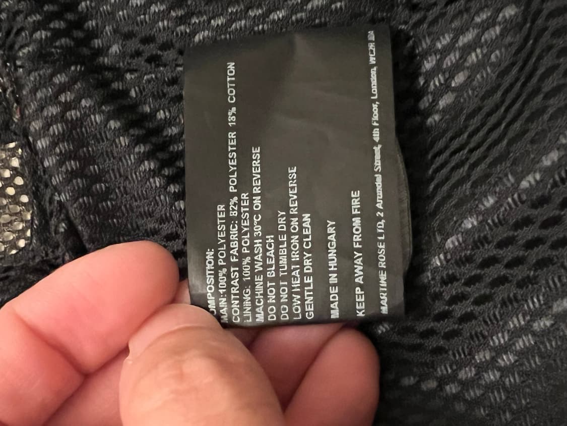 [M]마틴로즈 슈렁큰 레이싱 자켓 상품이미지5