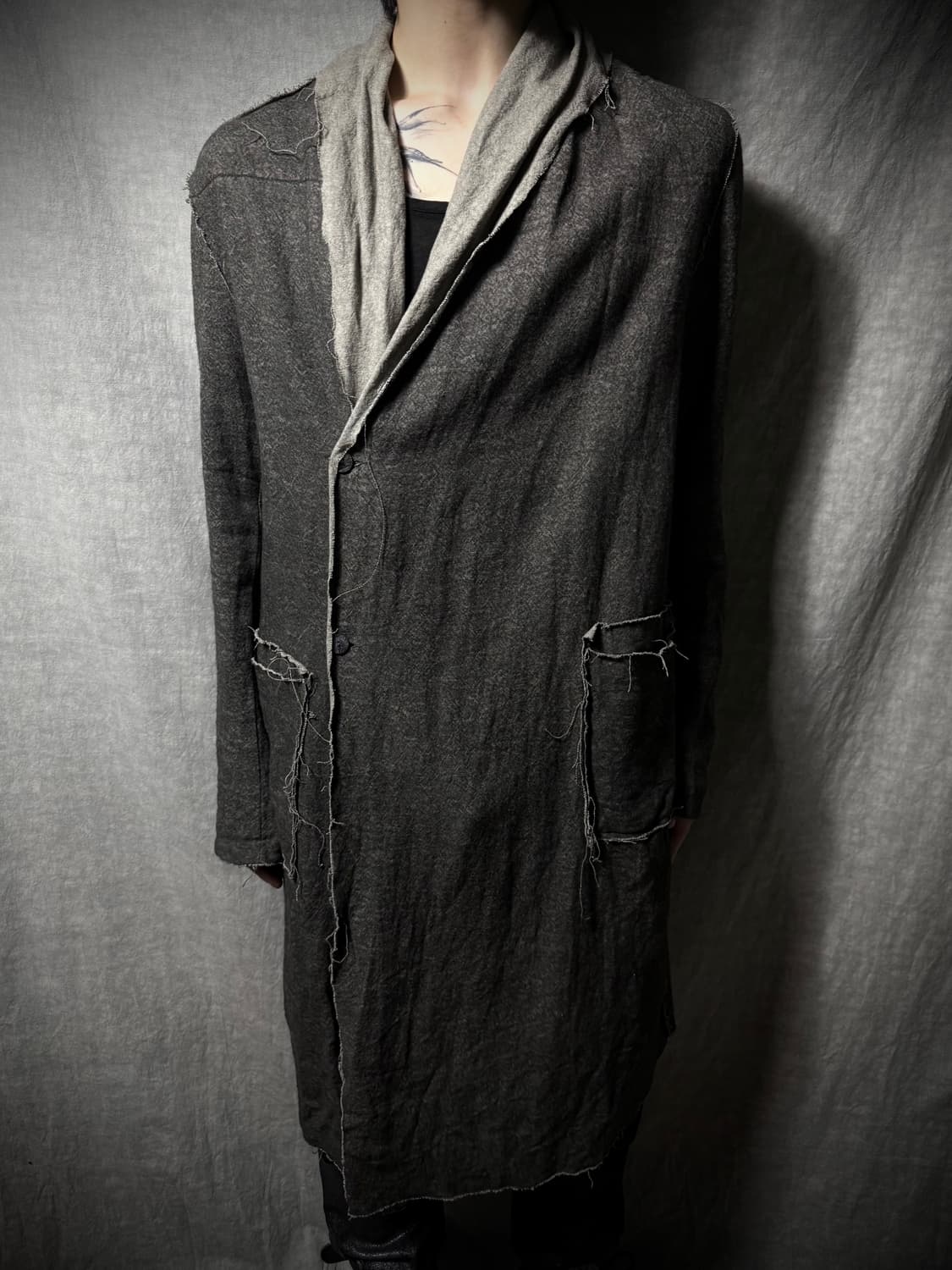 Poeme Bohemien Reversible Linen Coat  상품이미지1