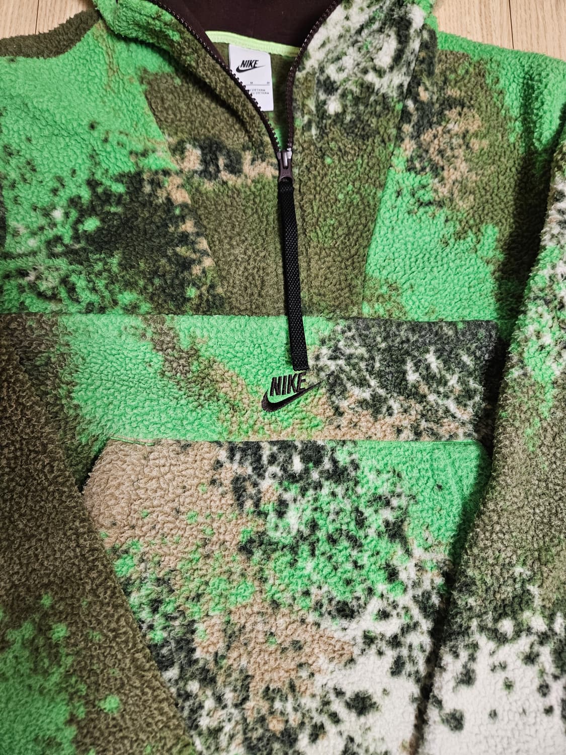 쉐르파 뉴 나이키 에센셜 반집업 후드티 M 상품이미지2