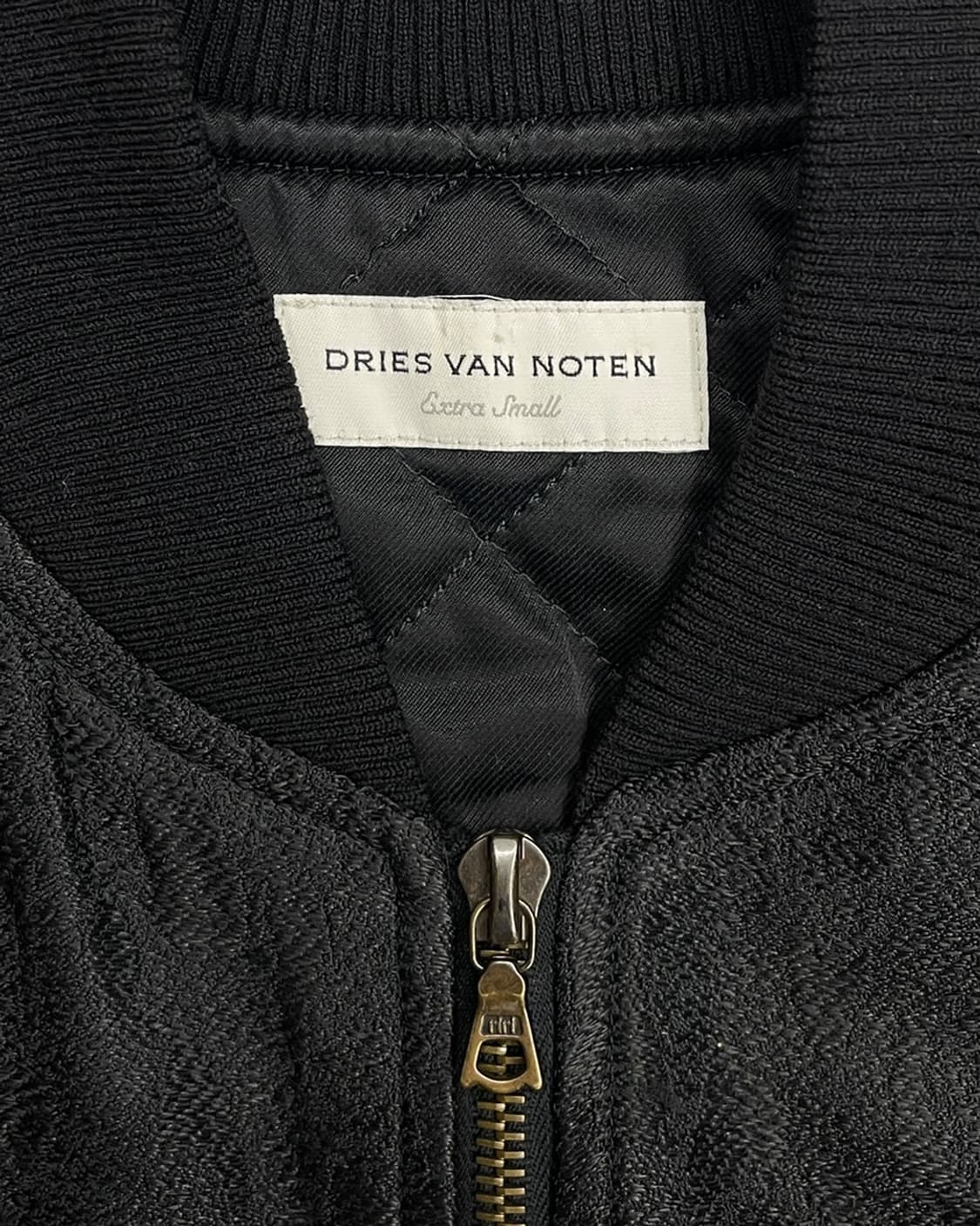 드리스 반 노튼 퍼 슬리브 블루종 상품이미지9