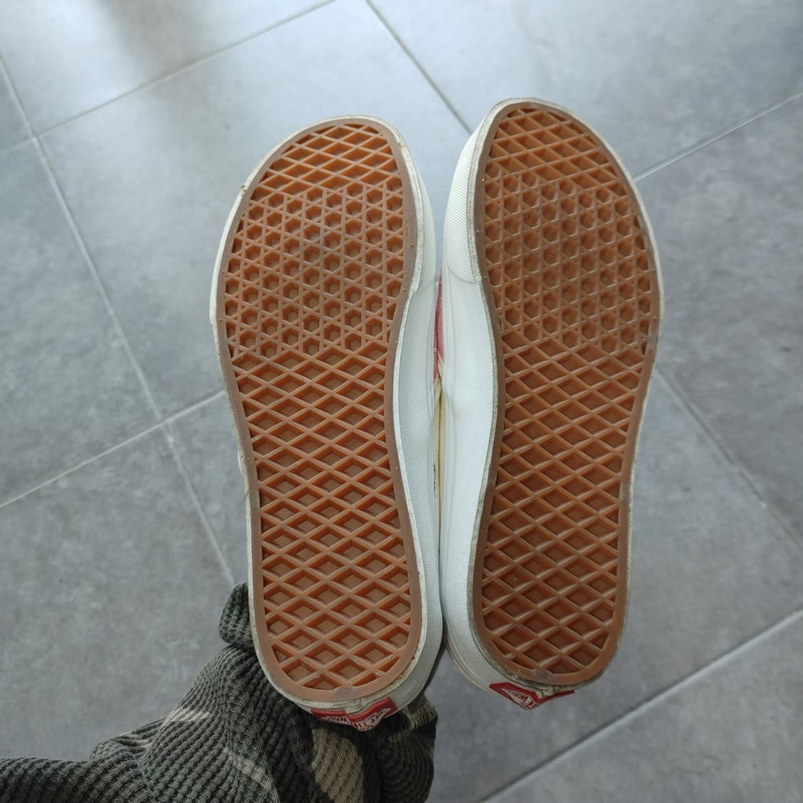 250 반스 남성 핑크 캔버스 슬립온 로퍼 스니커즈 뮬 상품이미지6