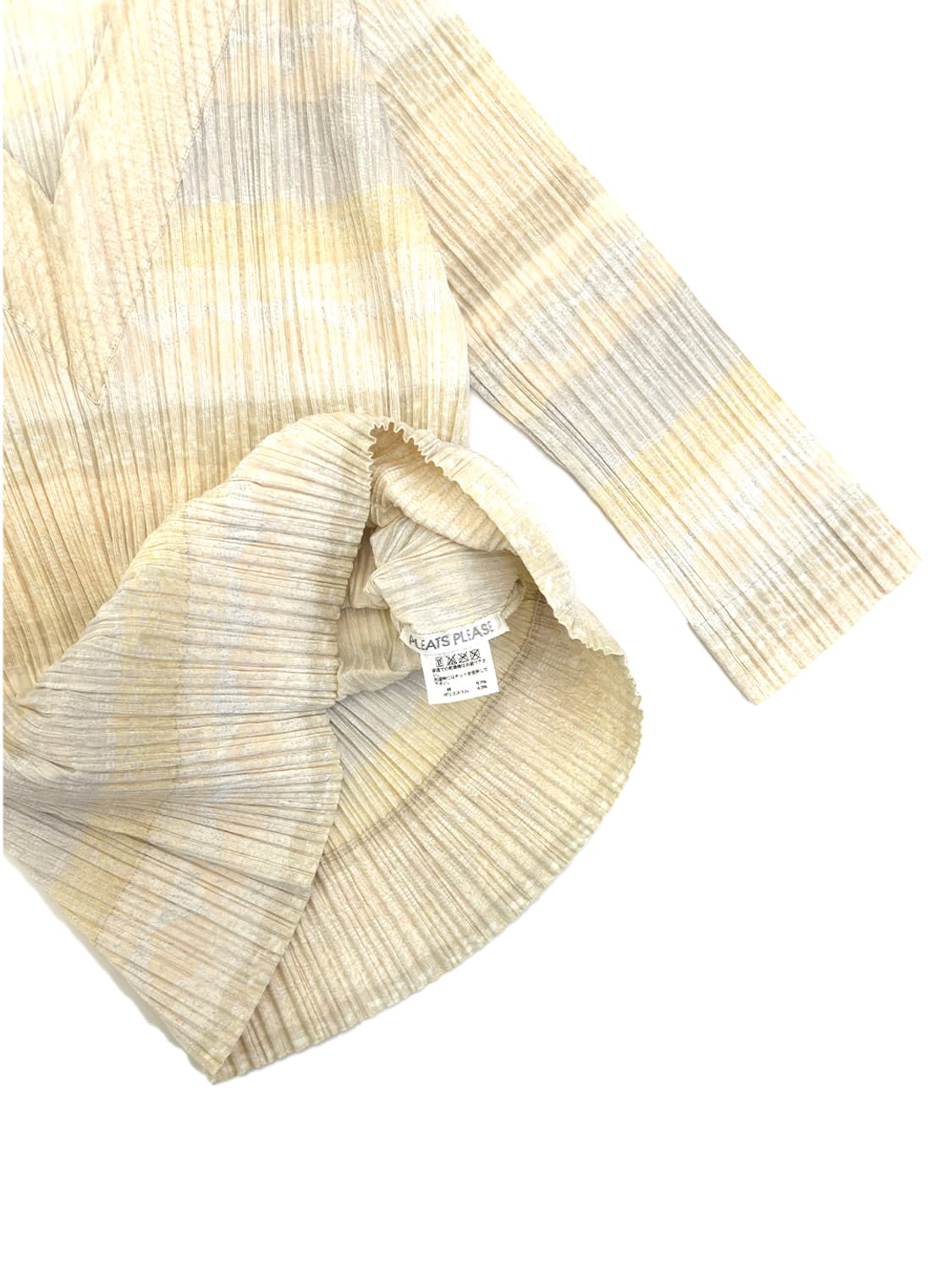 Pleats Please Vneck Watercolour Pint Top 상품이미지5