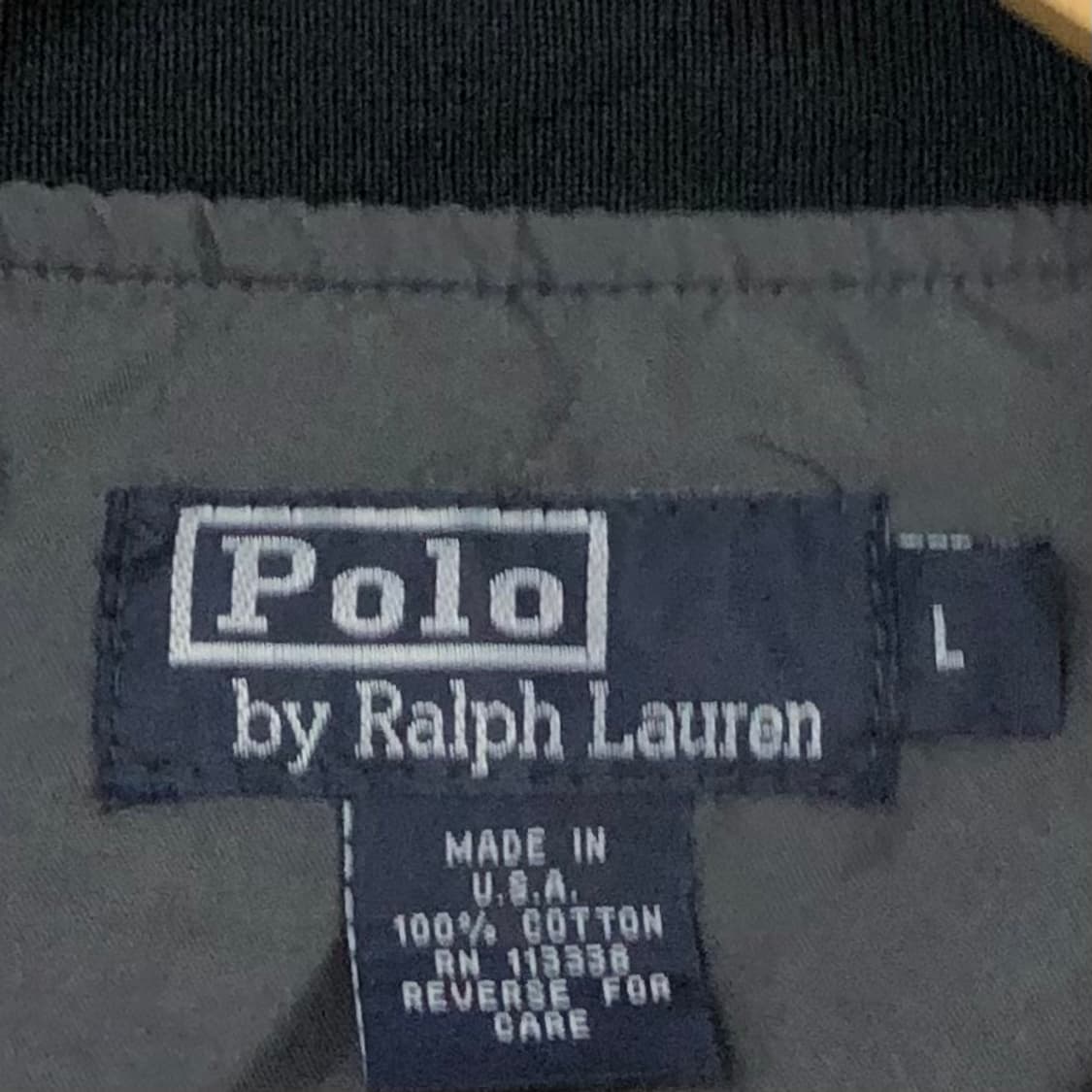 L 폴로 블랙 웜업 상품이미지3