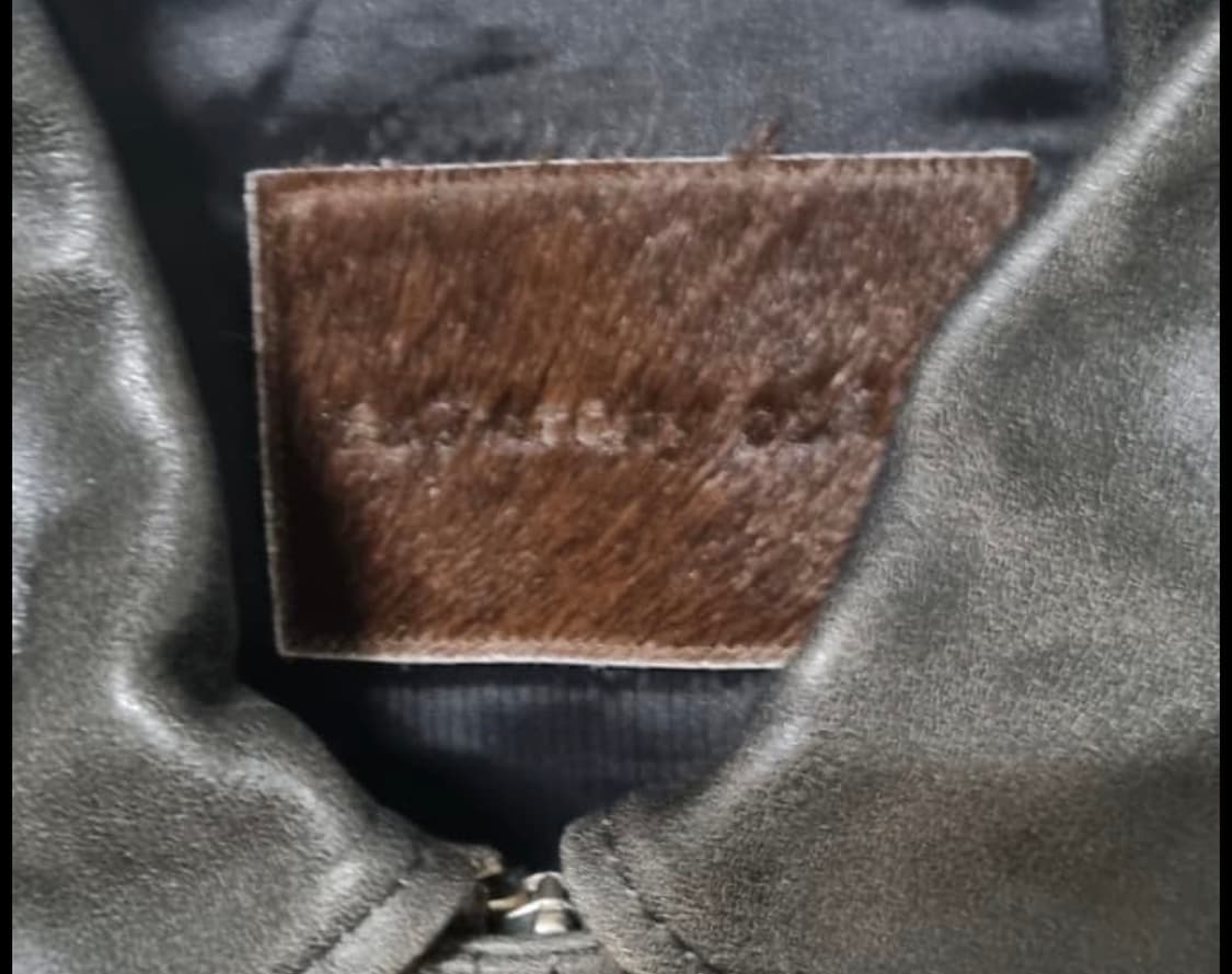 stu 오버핏 레더 블랙 L사이즈 상품이미지2