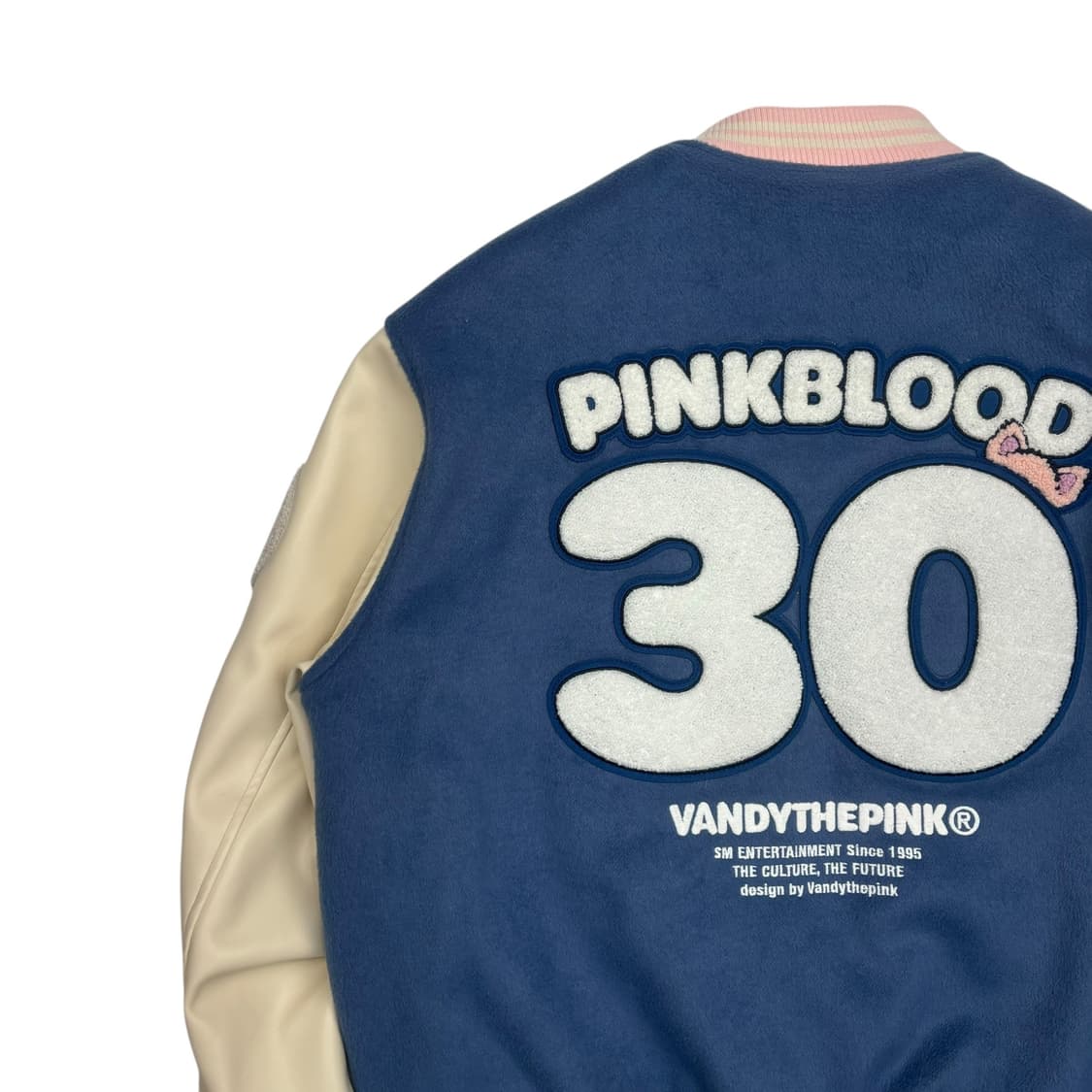 반디더핑크 X SM 엔터테이먼트 아티스트 바시티 자켓 L 상품이미지5