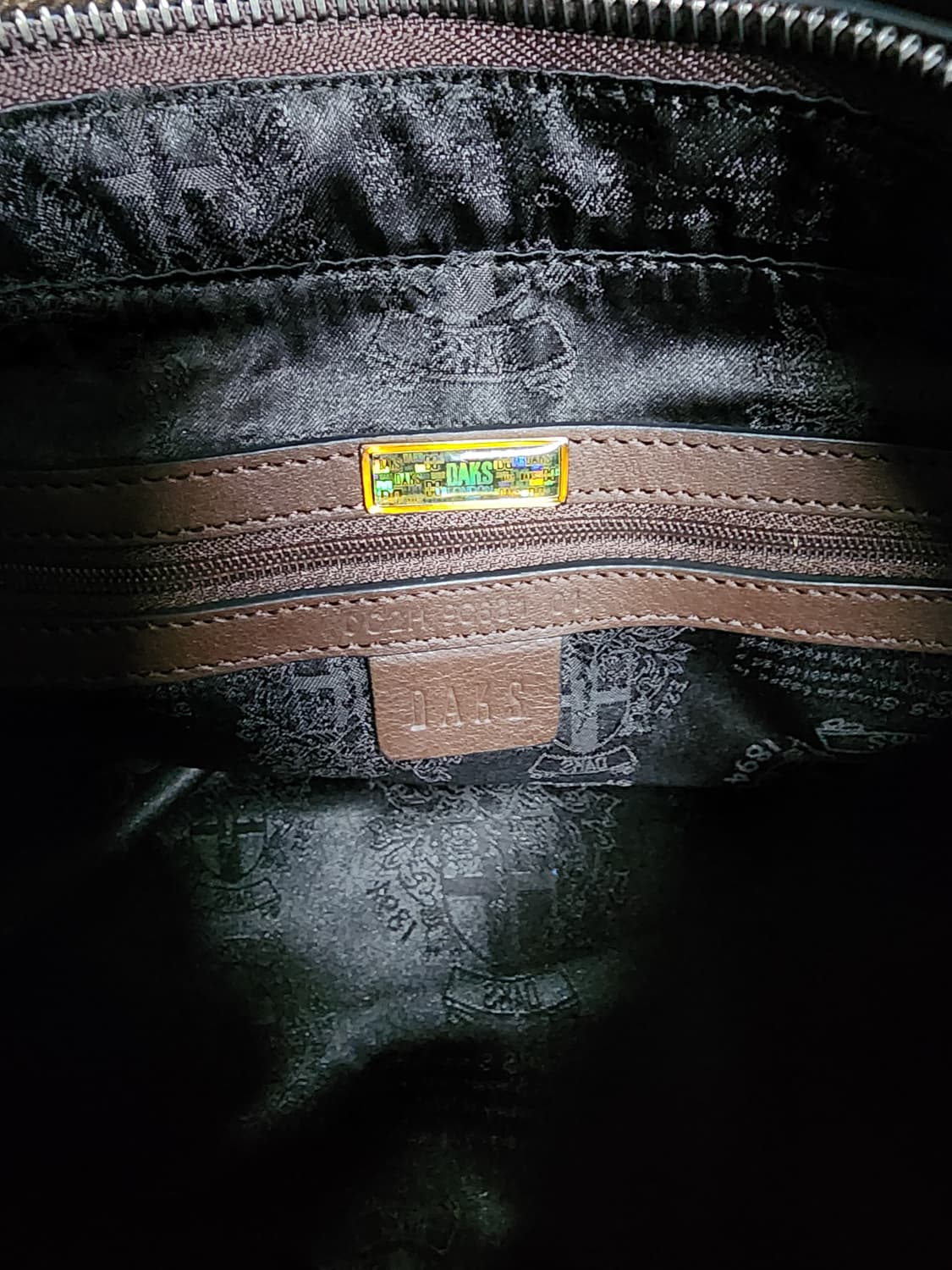 닥스 브라운 레더 토트백 상품이미지9