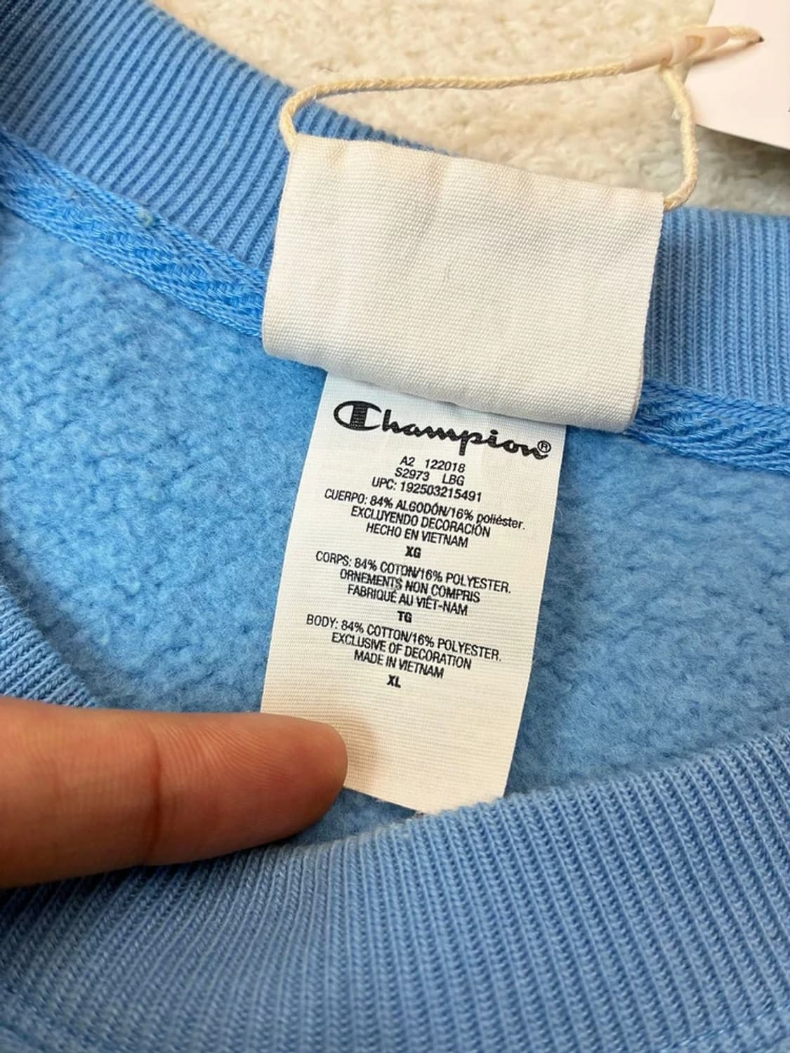 챔피온 00's 리버스위브 스펠아웃 오버 맨투맨 PN6145    상품이미지7