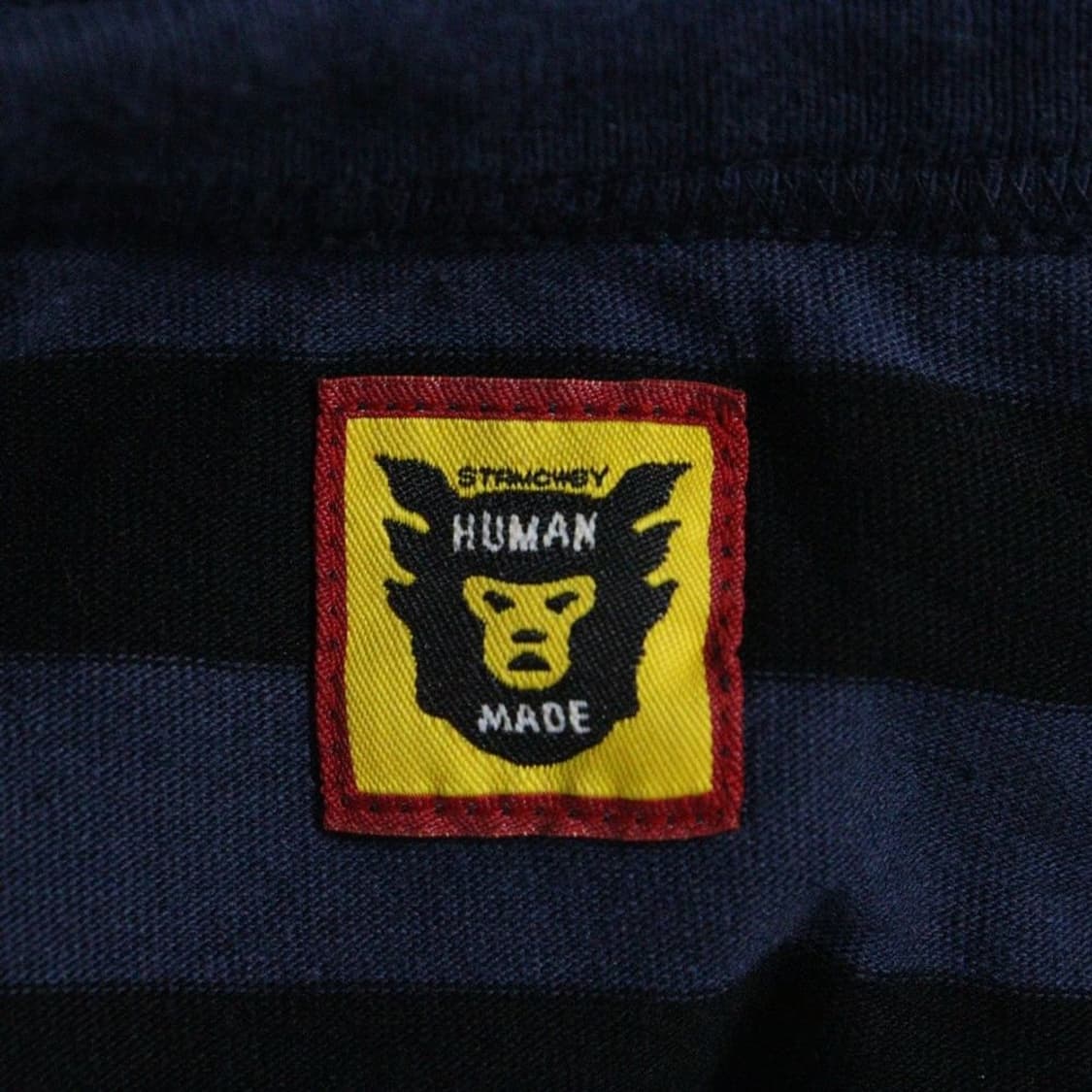 휴먼 메이드 스트라이프 롱슬리브 티셔츠 네이비 상품이미지7