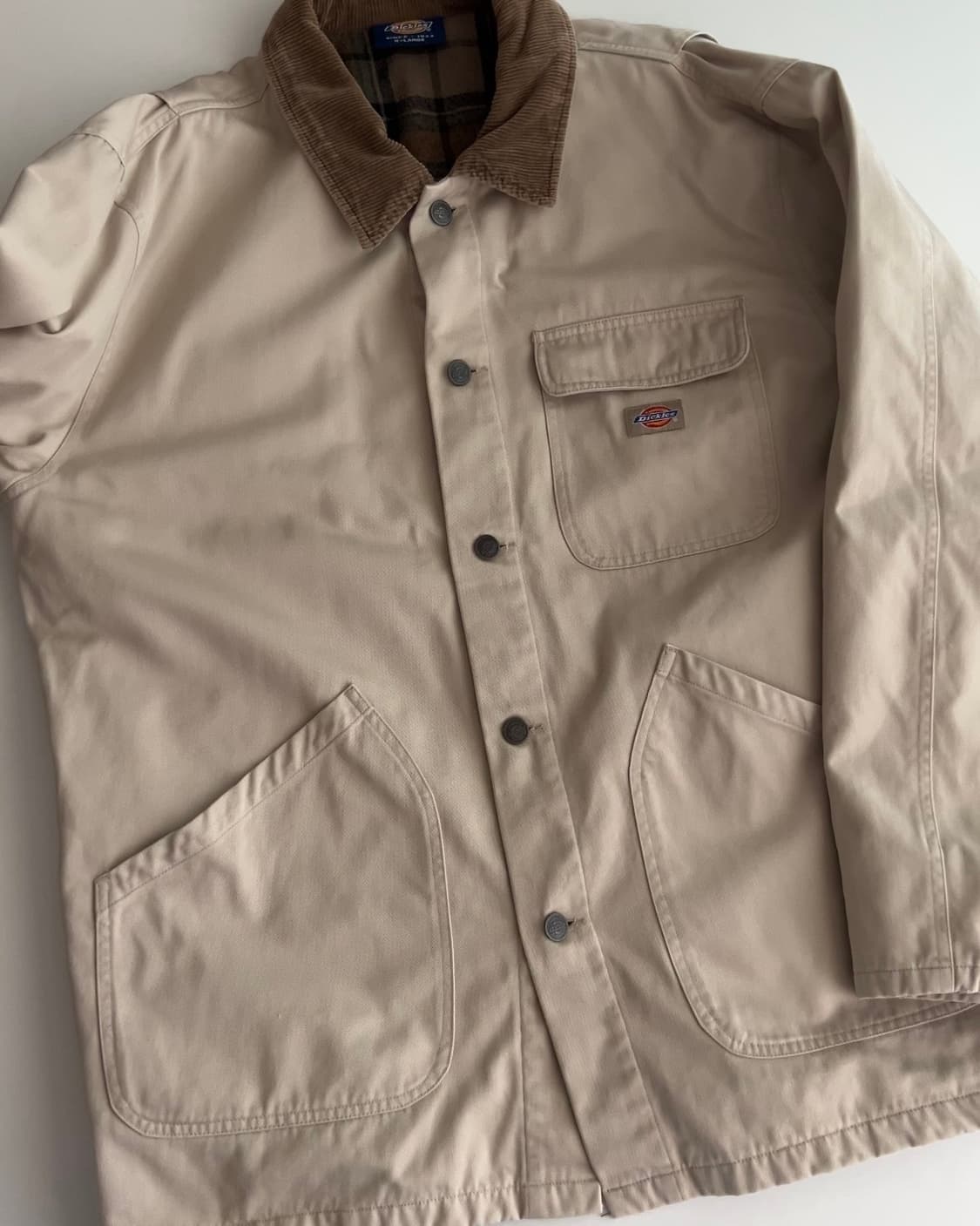 디키즈 코듀로이 카라 워크 자켓 XL 상품이미지5