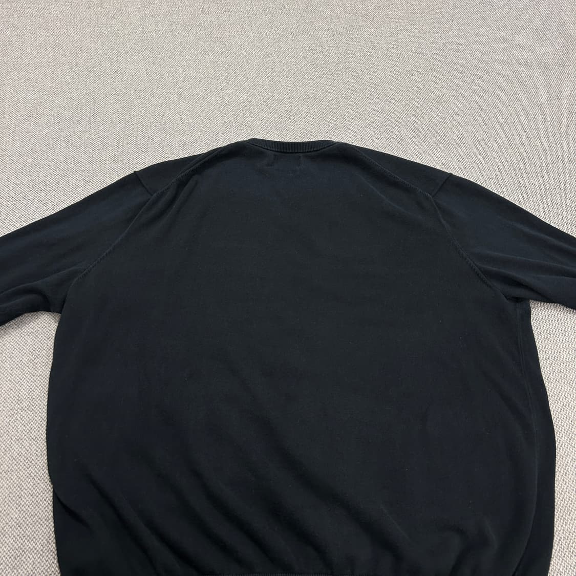 폴로 피마코튼 브이넥 니트(L) 상품이미지7