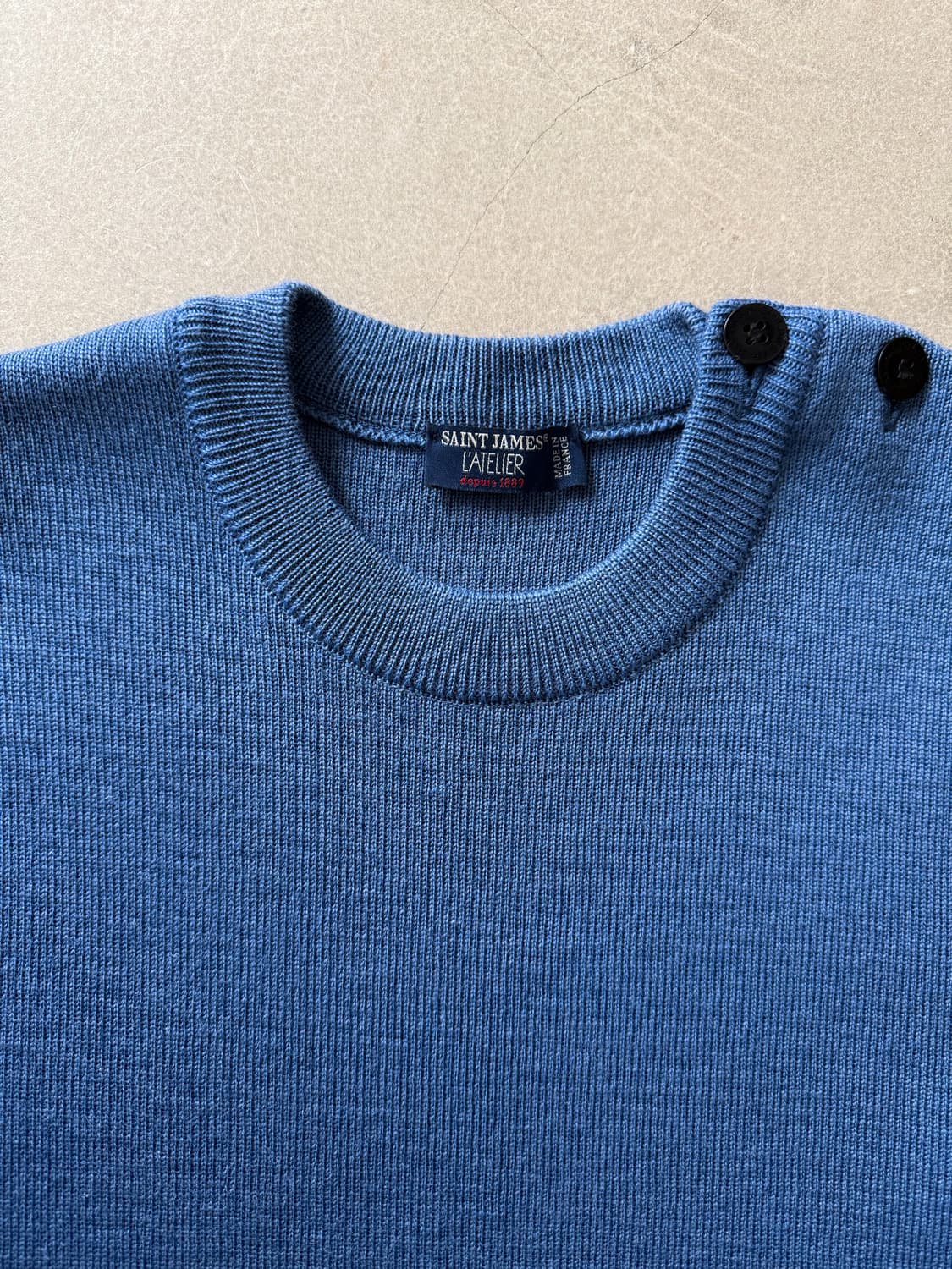 SAINT JAMES SHOULDER BUTTON SWEATER 상품이미지3