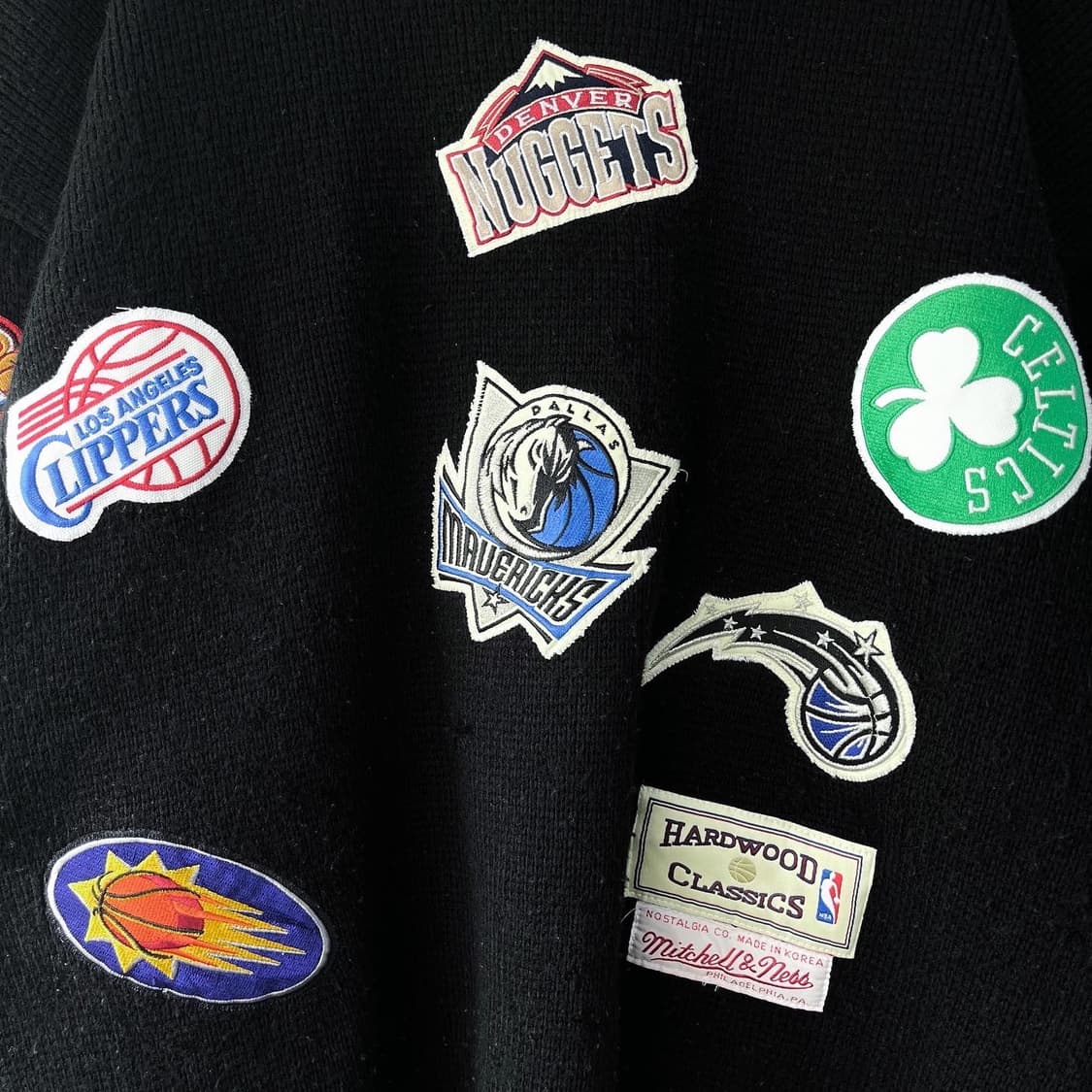 미첼 앤 네스 NBA 베스킷볼 멀티 패치 아크릴울니트 상품이미지6