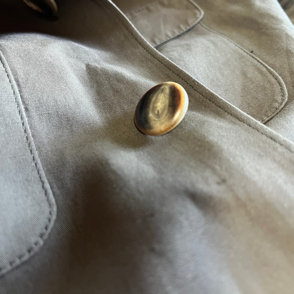 Cerruti 1881 Made in Italy 코튼 린넨 사파리 자켓  상품이미지10