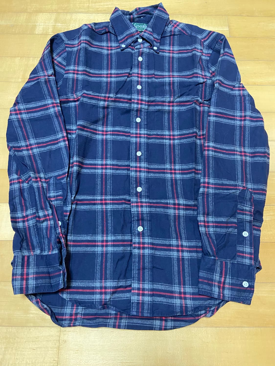 Gitman Bros 플라넬 셔츠 S 상품이미지1