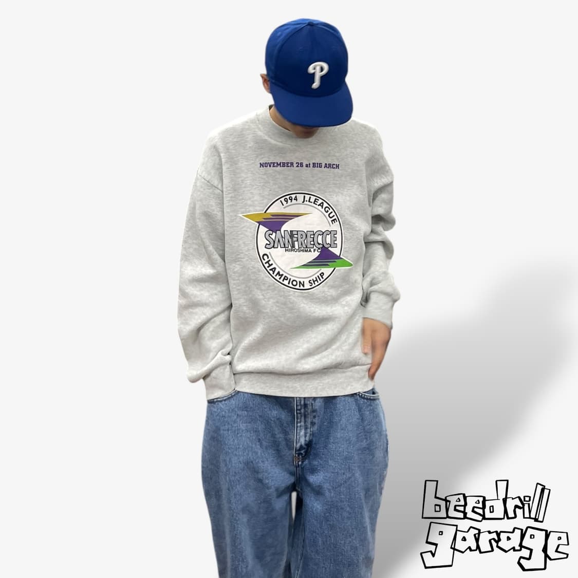 90s 프룻오브더룸 스웻셔츠 made in USA 상품이미지1