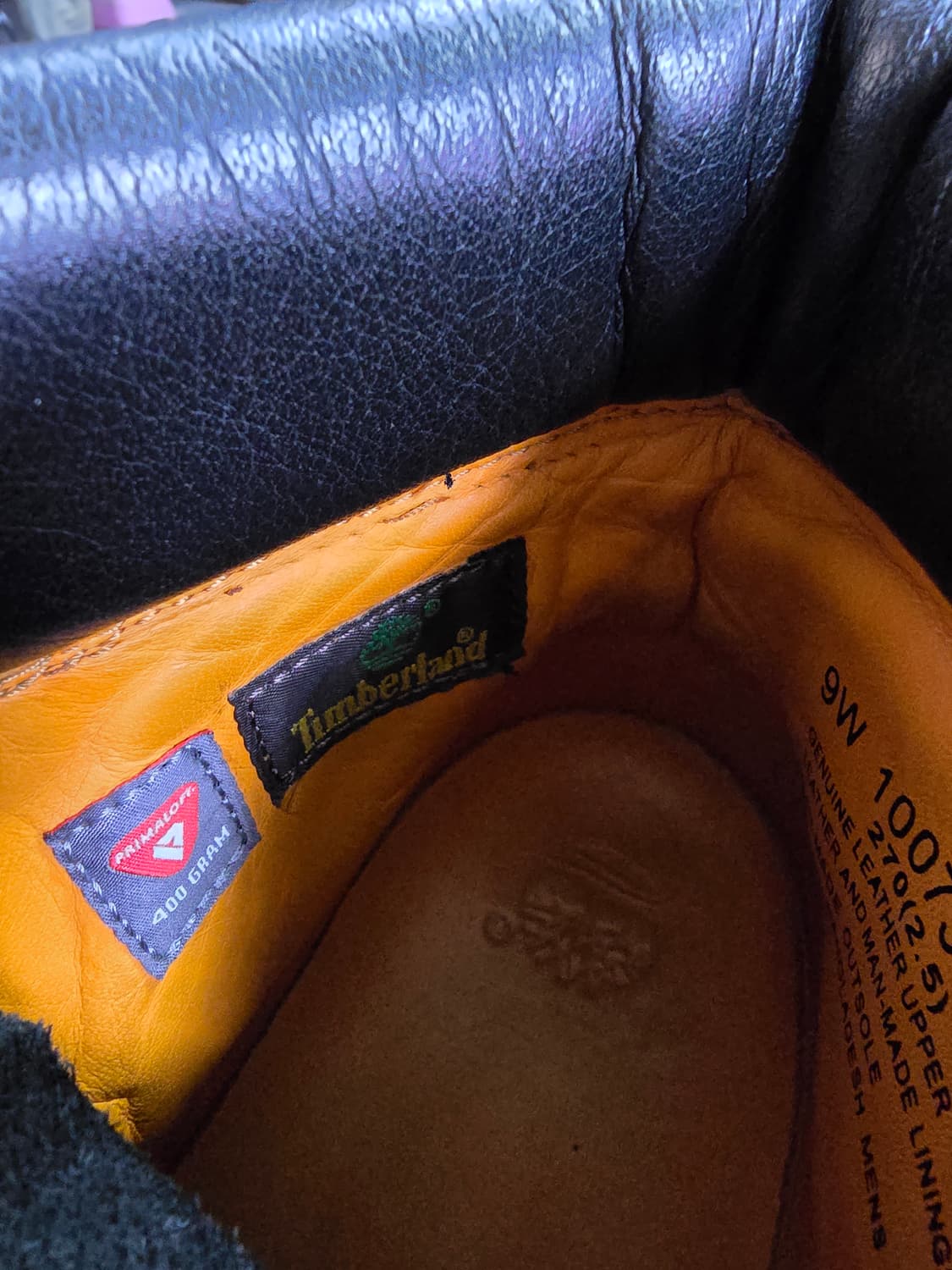 팀버랜드 블랙 워커 부츠 (1478) 상품이미지7