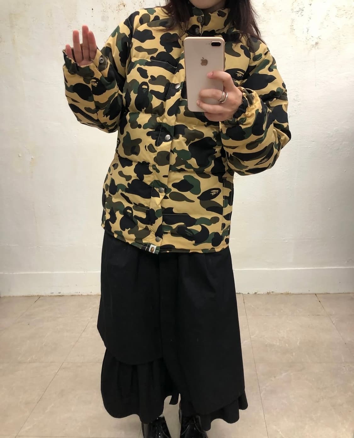 [무료배송]베이프 패딩 1st 카모 황계 상품이미지4